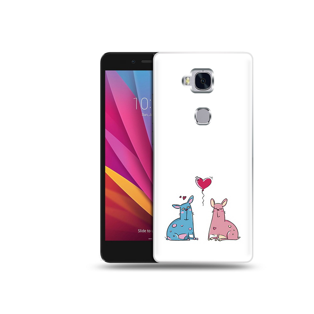 

Чехол MyPads Tocco для Honor 5X Лама любовь (PT24996.45.102), Прозрачный, Tocco