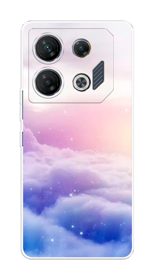 

Чехол на Infinix GT 10 Pro "Небеса", Голубой;белый;розовый, 3104850-1