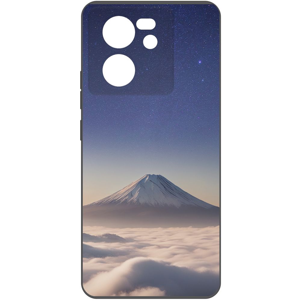 

Чехол-накладка Krutoff Soft Case Япония, Фудзияма для Xiaomi 13T Pro черный