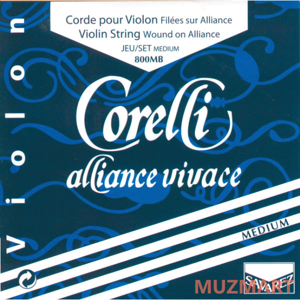Savarez 800MB Medium Corelli Alliance Vivage Струны для скрипки