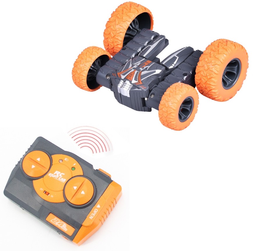 фото Радиоуправляемый перевертыш orange stunt dumper car 2.4g, ct-8034 create toys