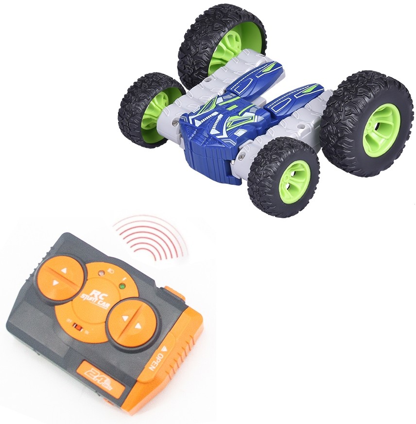 Радиоуправляемый перевертыш Blue Stunt Dumper Car 2.4G, CT-8034-BLUE