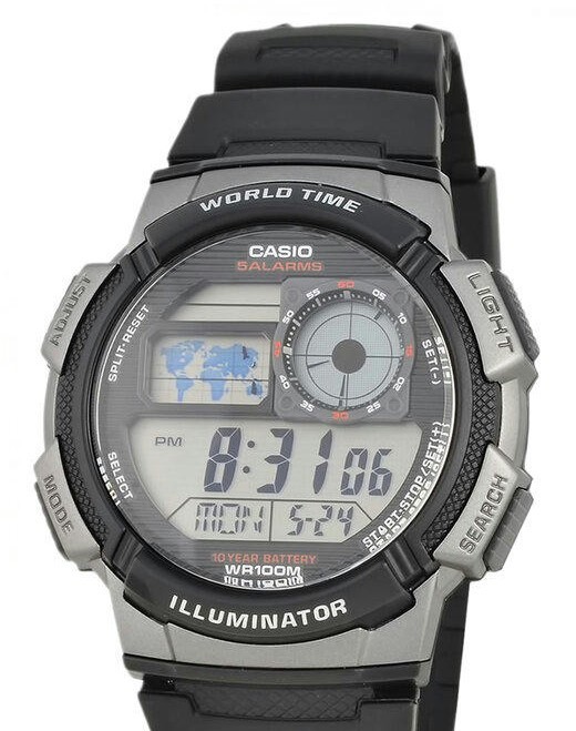 

Наручные часы мужские Casio AE-1000W-1B, AE-1000W-1B