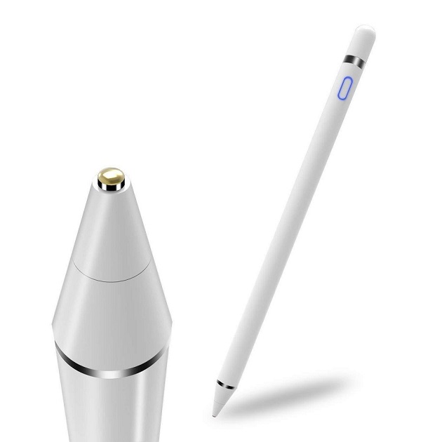 

Стилус-карандаш DaPrivet для смартфонов и планшетов Smart Pencil, белый, 48361