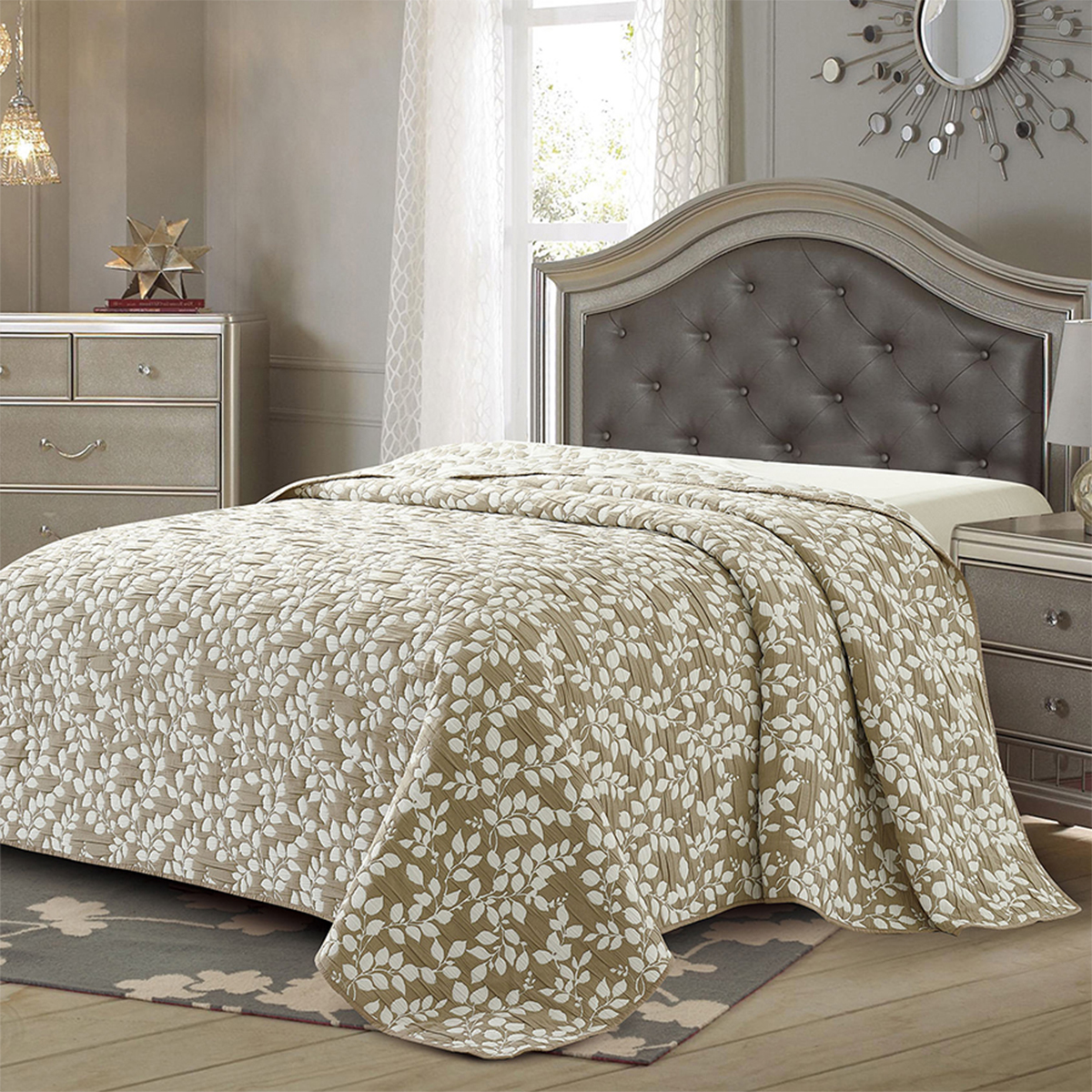 Покрывало THEODORA 143488, бежевое