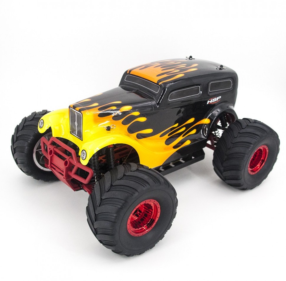 

Радиоуправляемый внедорожник HSP Hot Rod 4WD 1:10 2.4G, 94111-STS046, 94111-STS046