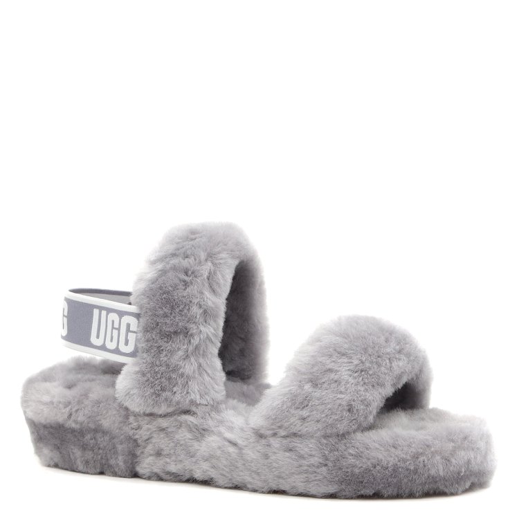 Сандалии женские UGG 1107953 серые 36 EU