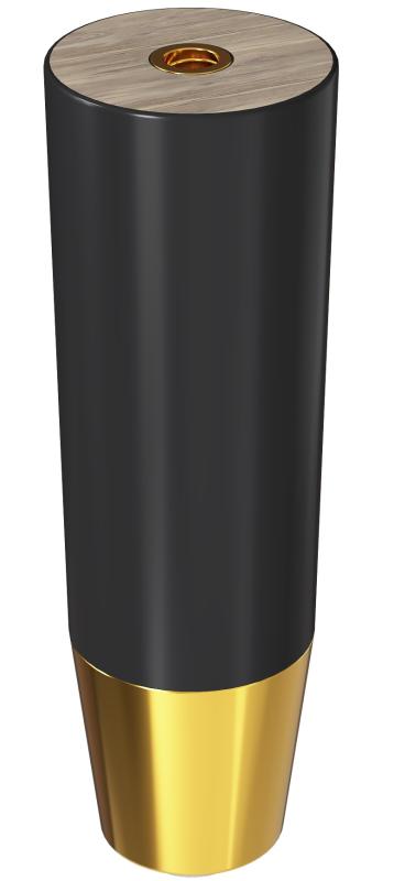 

Ножки для мебели прямые (опора) МЕБЕЛЬДАМ НП101 15 см 4 шт. (Дерево, с золотым наконечнико