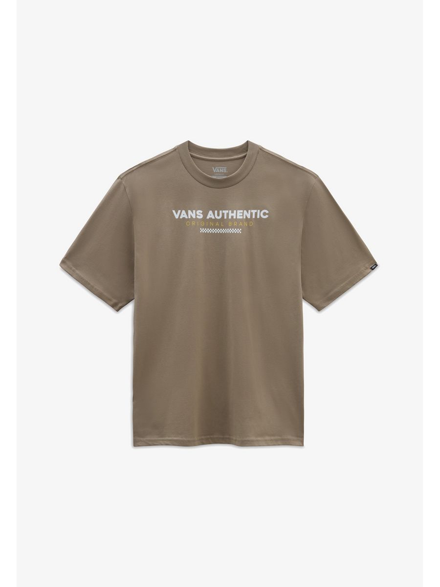 

Футболка мужская Vans VA222O0UA коричневая XS, Коричневый, VA222O0UA