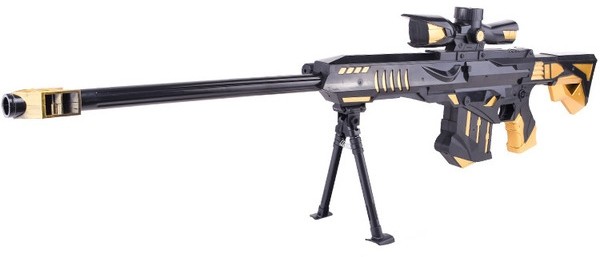 

Винтовка Barret M89 (93см) с гелевыми пулями на акб + лазер, S8206A/ZYB-B3270, ZYB-B3270