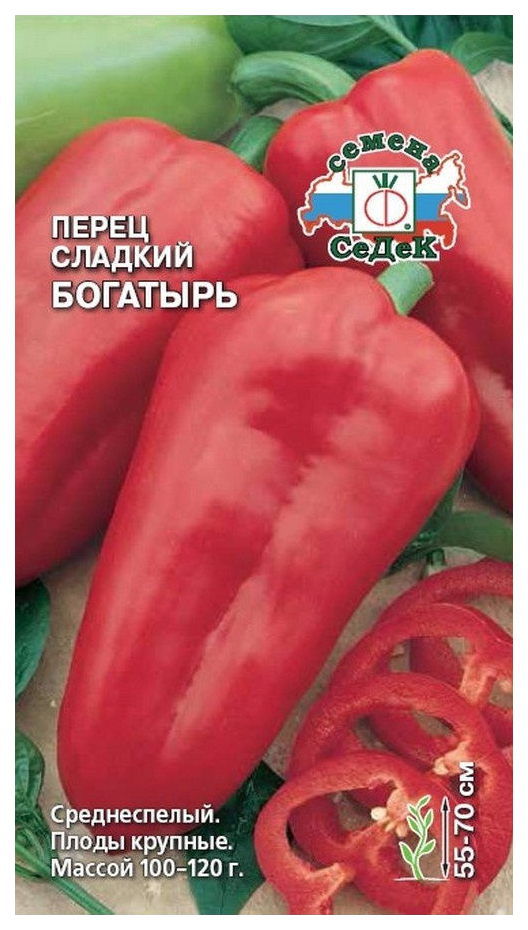 

Семена перец сладкий СеДеК Богатырь 15918 1 уп.