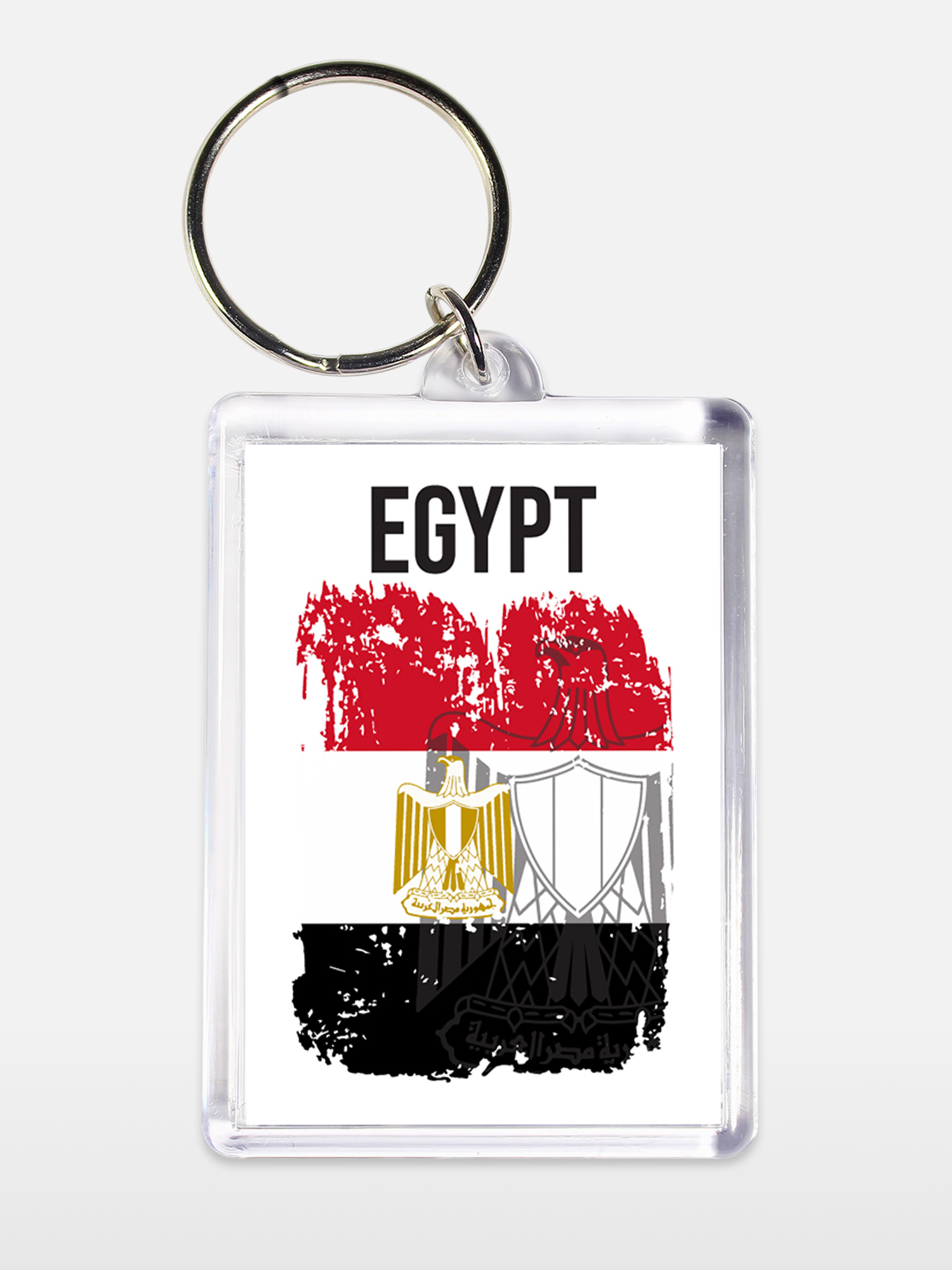 Брелок унисекс Страны, города белый