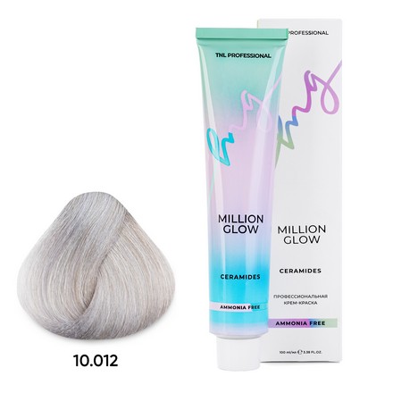 

TNL, Крем-краска для волос Million Glow Ammonia Free 10.012