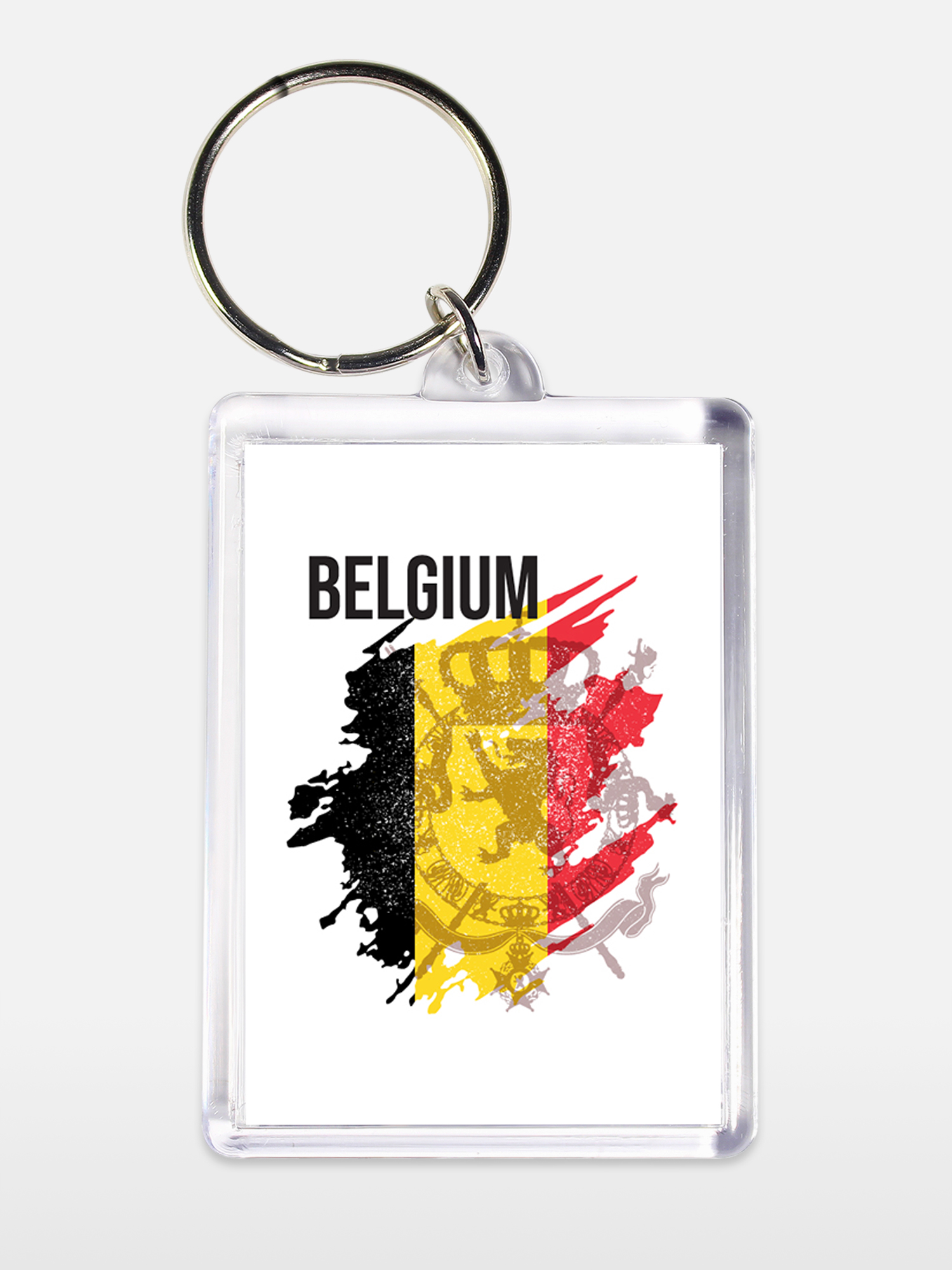 Брелок унисекс Страны, города белый