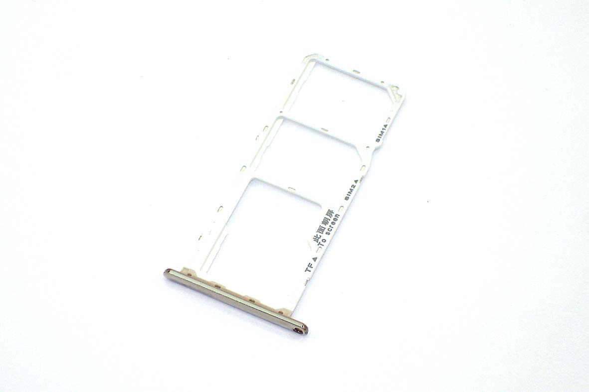 Лоток SIM-карты для Huawei Honor 7A золотой