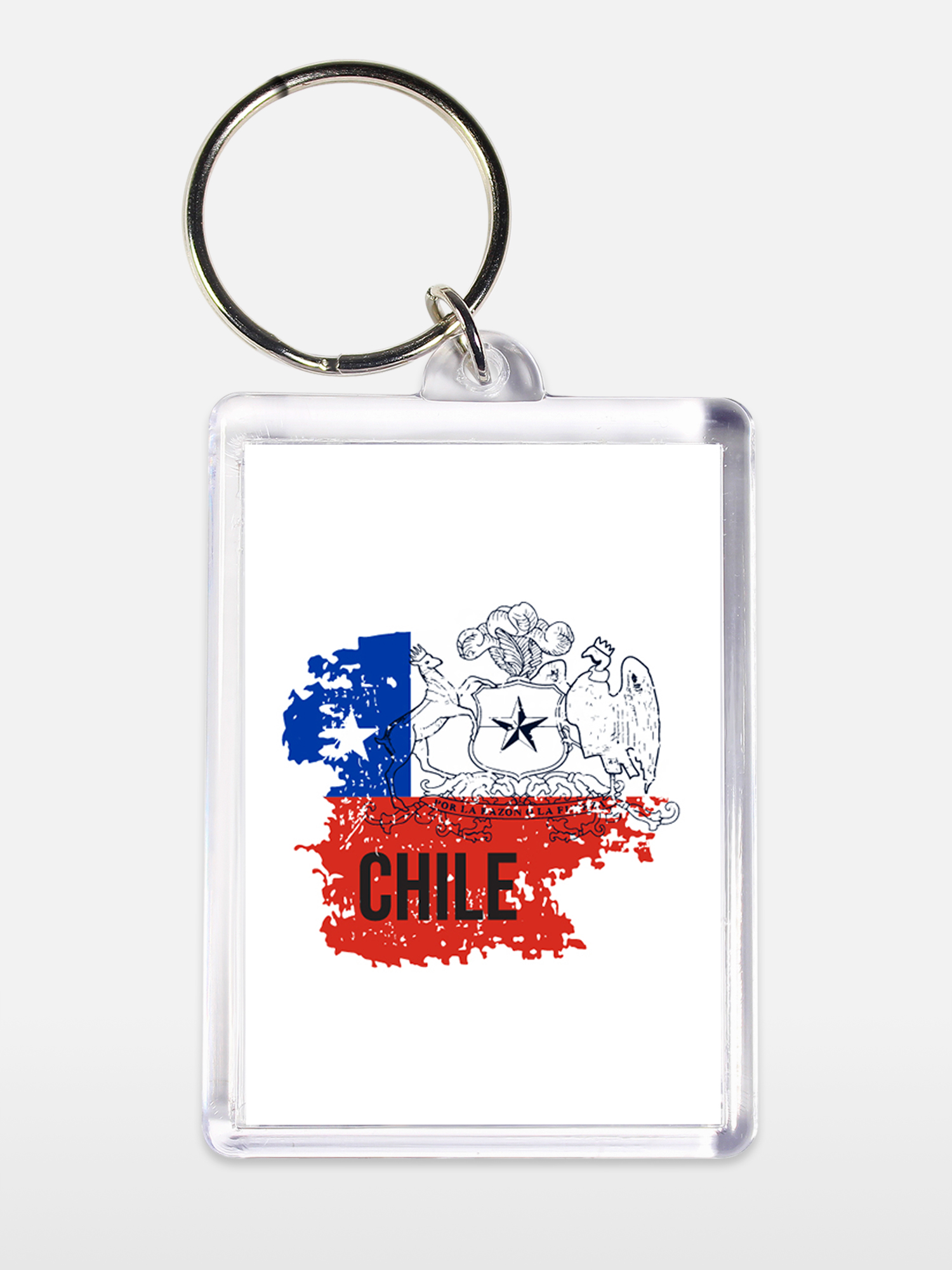 Брелок унисекс Чили белый
