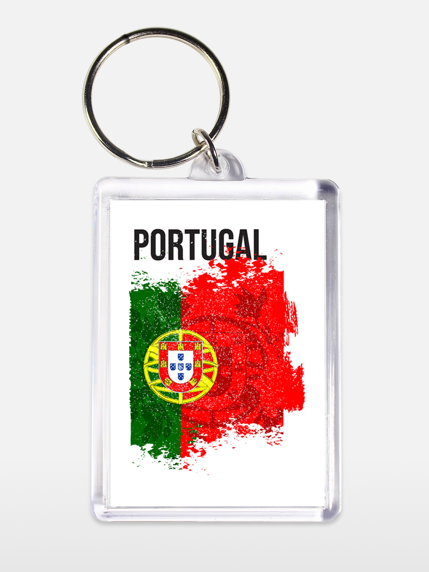 Брелок унисекс Португалия белый