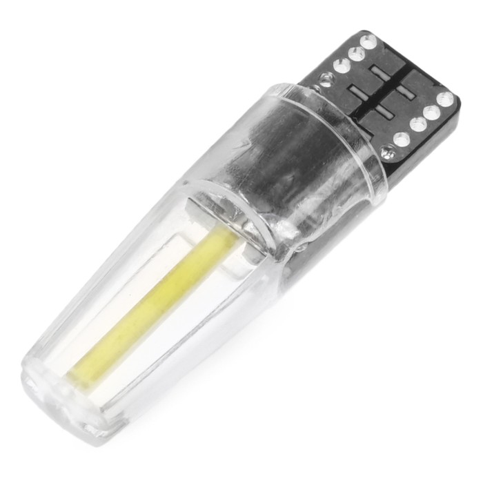 

Автолампа светодиодная T10 W5W, 1 СОВ, 4 Вт, свечение белое