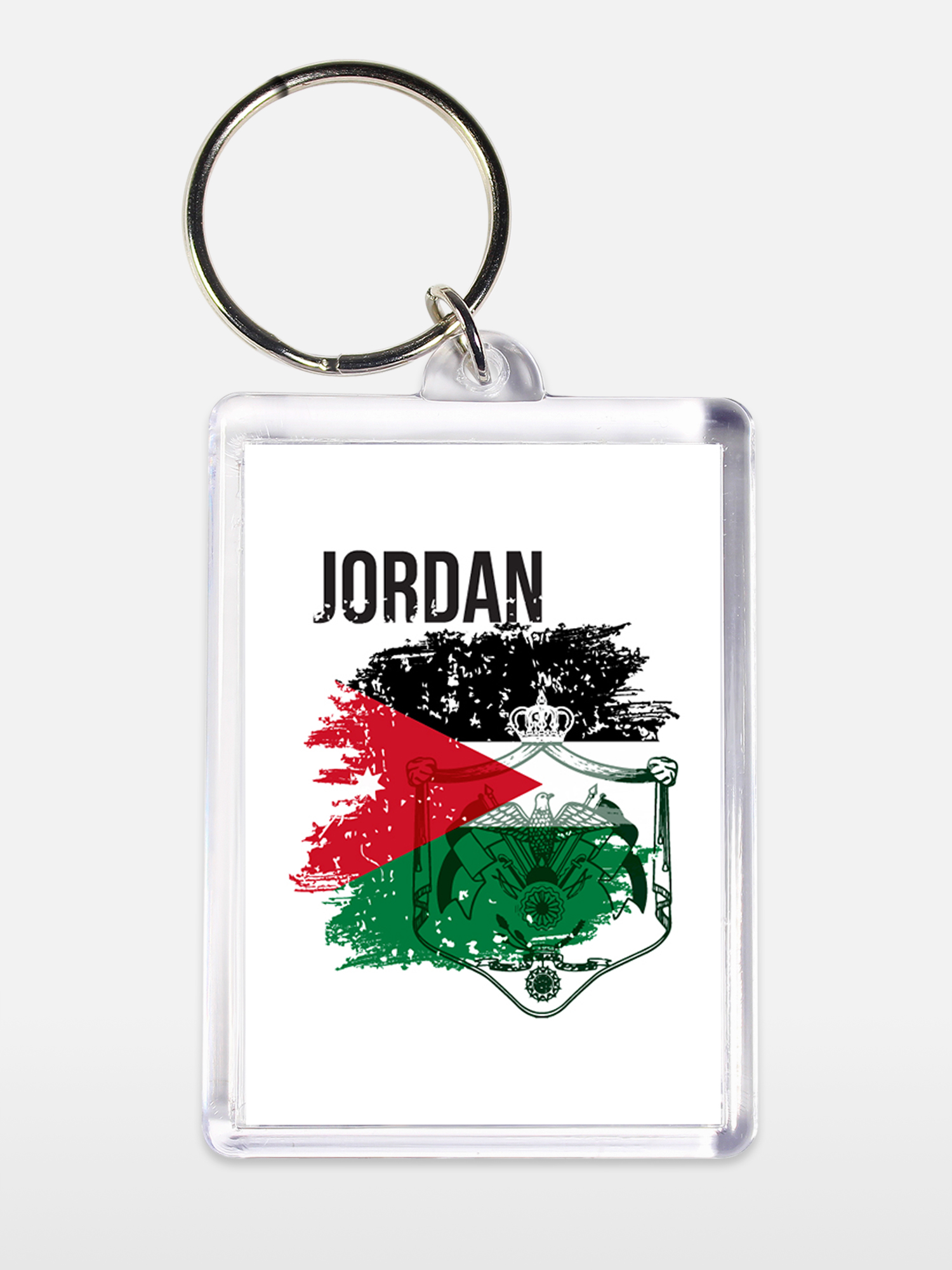 Брелок унисекс Иордания белый