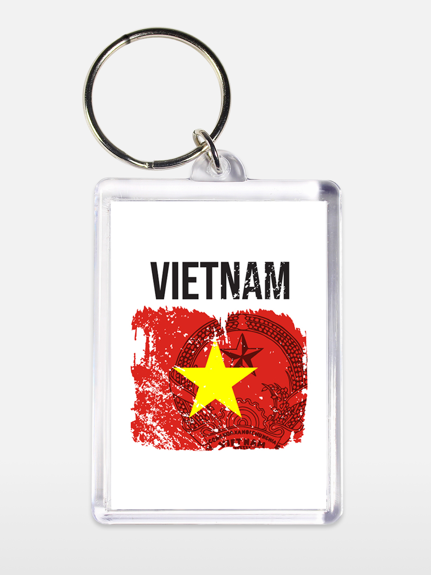 Брелок унисекс Вьетнам белый