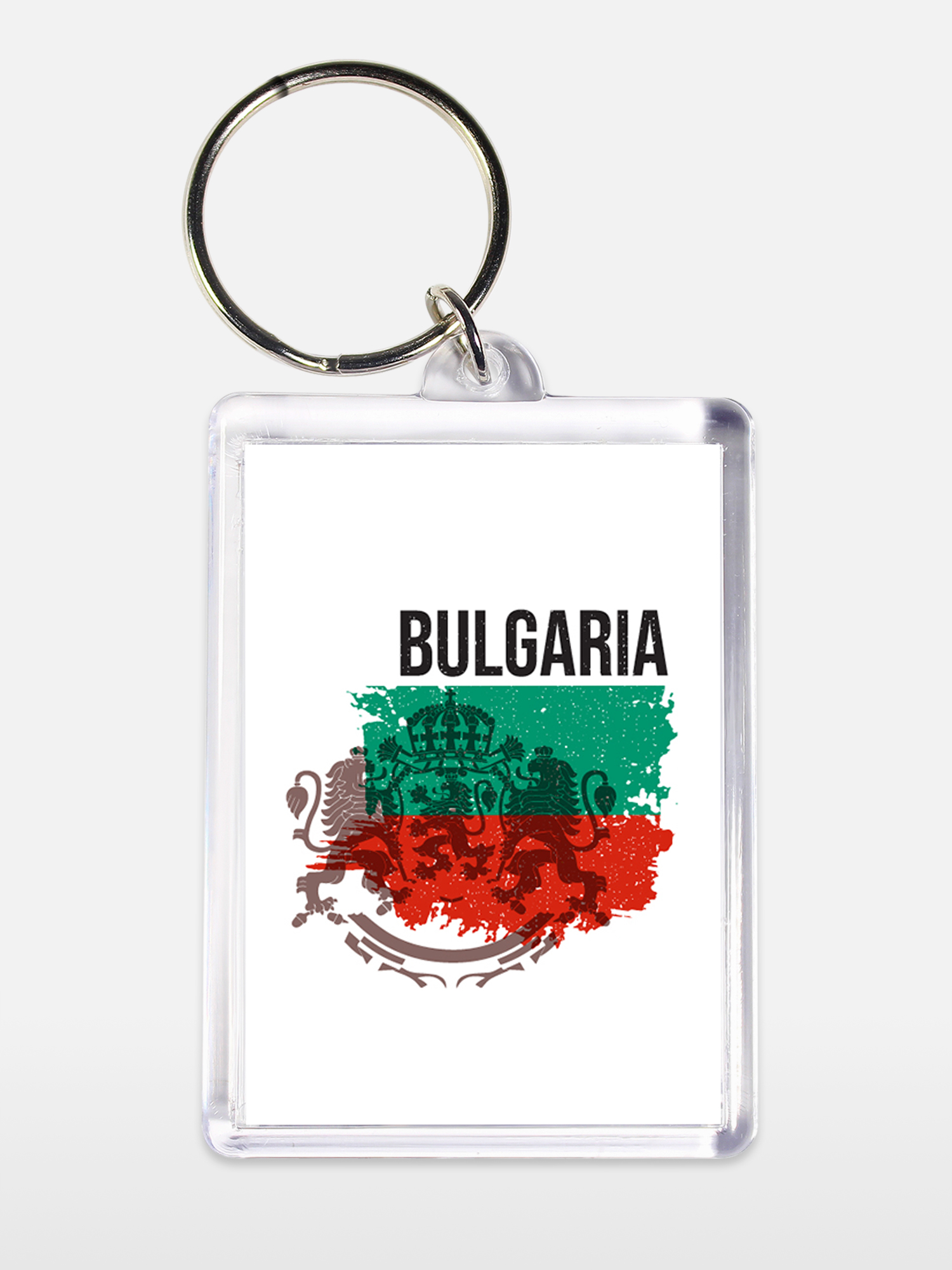 Брелок унисекс Болгария белый