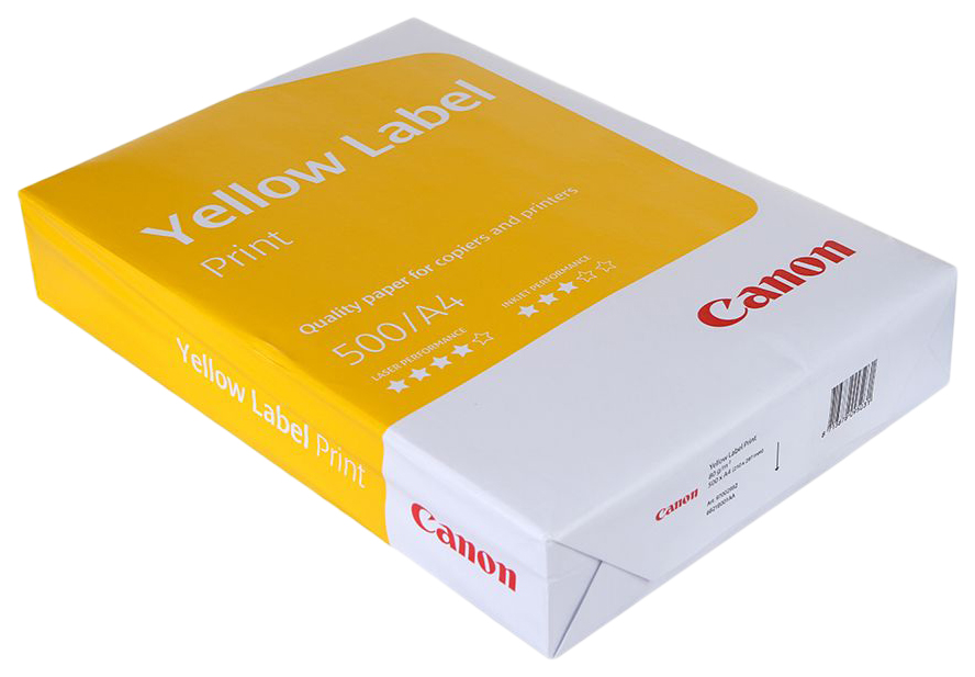 

Бумага Canon Yellow Label 80г/м2 500 листов 6821b001, Белый