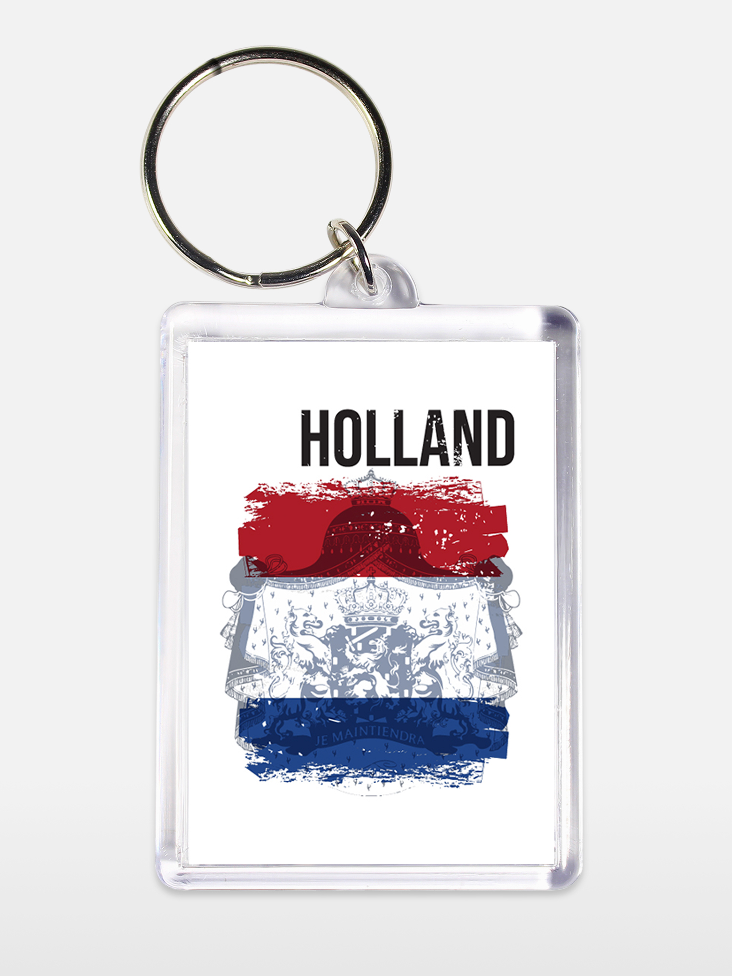 Брелок унисекс Голландия белый
