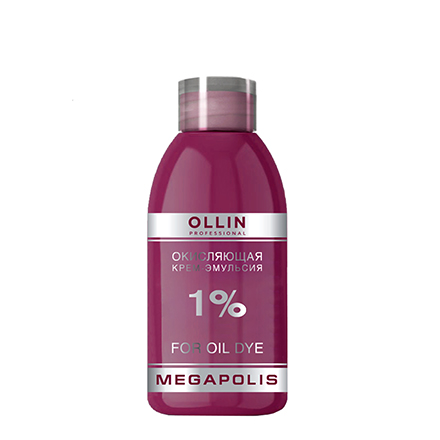 Набор, Ollin Professional, Окисляющая мини-крем-эмульсия Megapolis 1%, 75 мл, 2 шт.