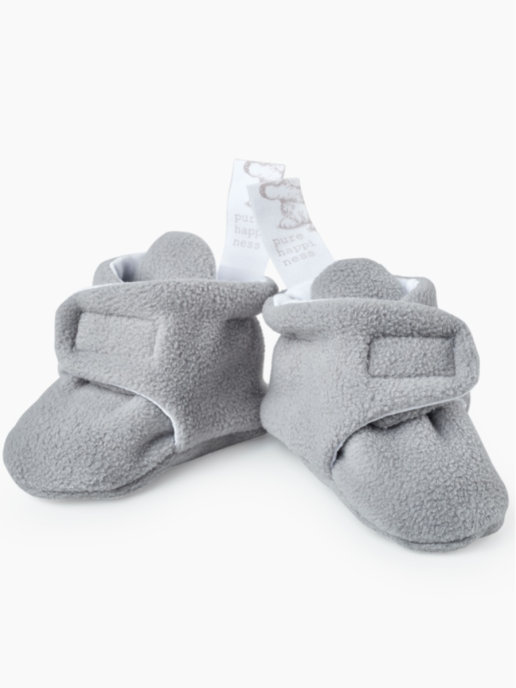 

Пинетки Happy Baby из мягкого флиса 88104 grey р.10,5, 88104