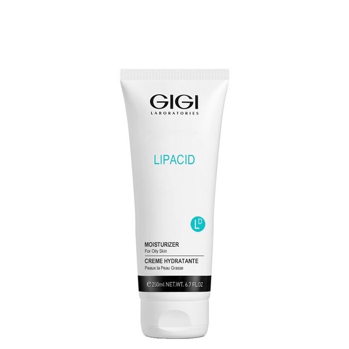 Крем GiGi Lipacid Moisturizer Cream, Увлажняющий крем для проблемной и жирной кожи, 250 мл