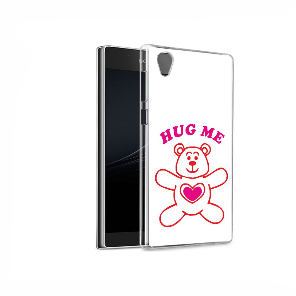

Чехол MyPads Tocco для Sony Xperia L1 14 февраля обними меня (PT66853.250.4), Прозрачный, Tocco