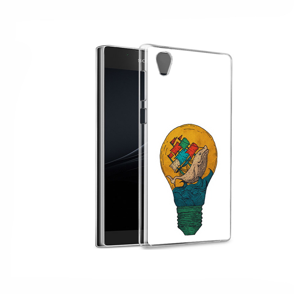 Чехол MyPads Tocco для Sony Xperia L1 кит в лампочке с парусами (PT66853.250.387)