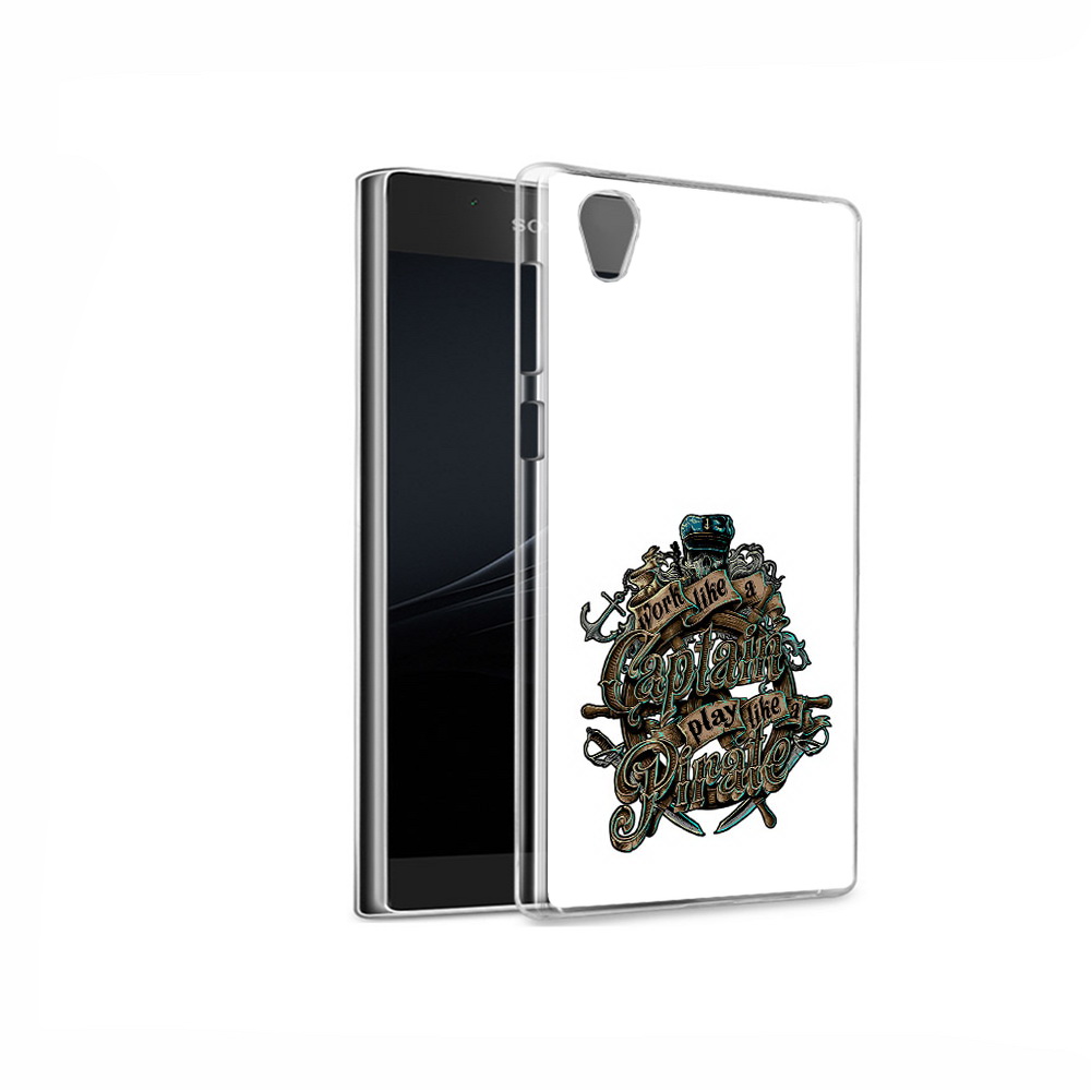 

Чехол MyPads Tocco для Sony Xperia L1 капитан пиратов (PT66853.250.385), Прозрачный, Tocco