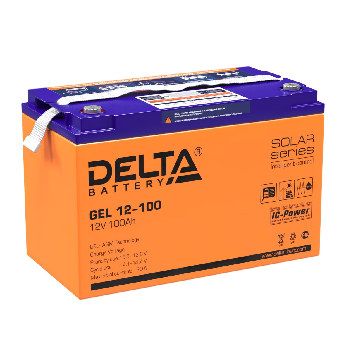 

Аккумулятор DELTA GEL 12-100