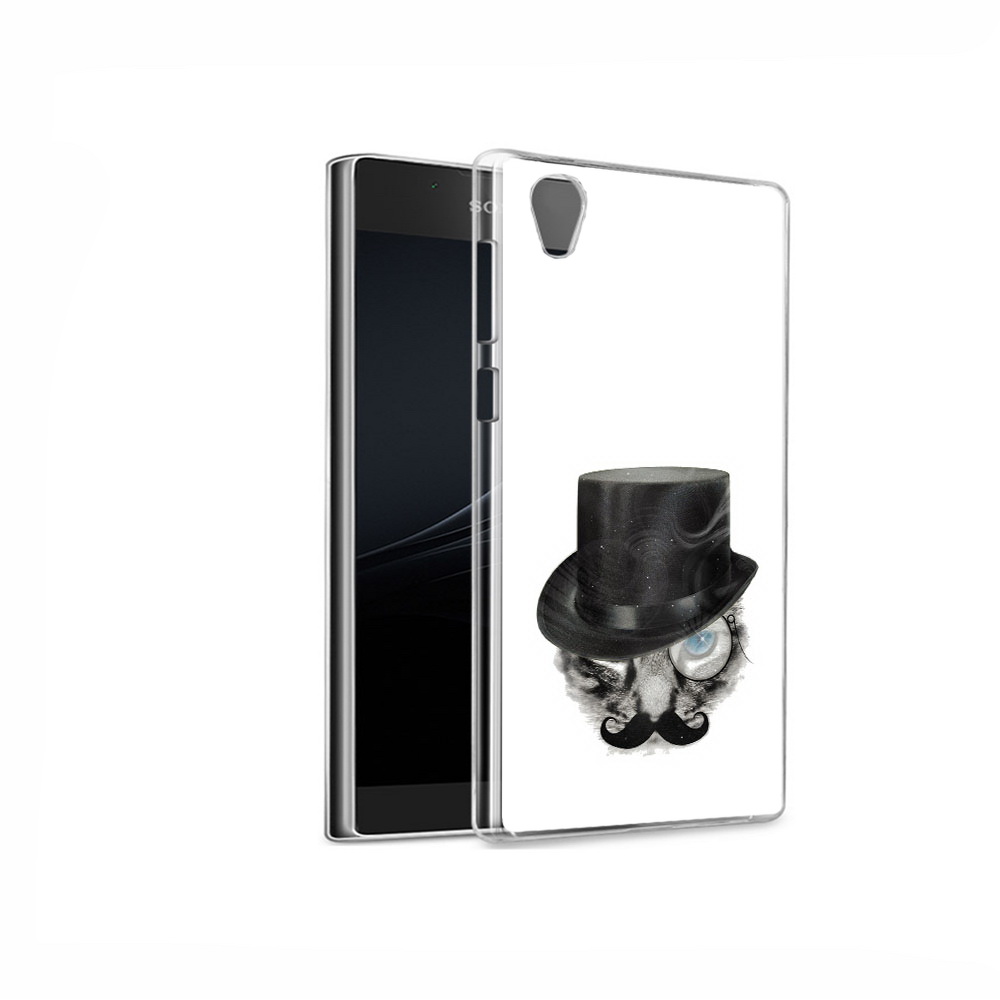

Чехол MyPads Tocco для Sony Xperia L1 интелегентный кот (PT66853.250.378), Прозрачный, Tocco