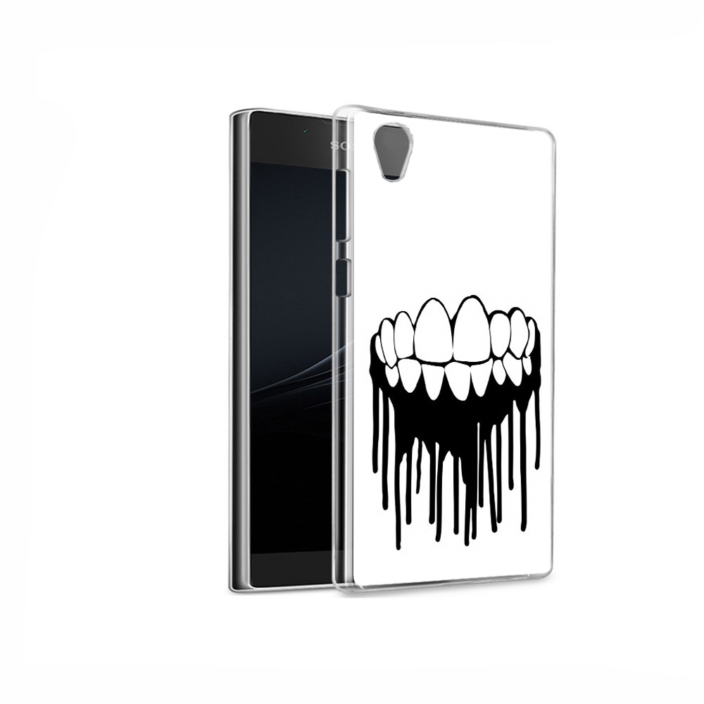 

Чехол MyPads Tocco для Sony Xperia L1 зубы (PT66853.250.372), Прозрачный, Tocco