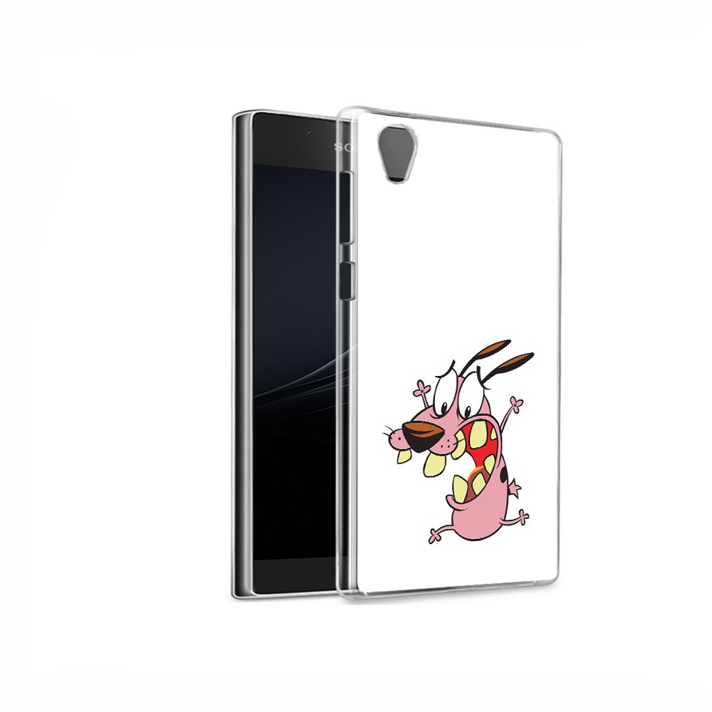 

Чехол MyPads Tocco для Sony Xperia L1 зубастый бобик (PT66853.250.371), Прозрачный, Tocco