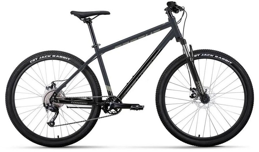 Велосипед FORWARD APACHE 20 D 29 8ск 2023 17 тмнсерыйчерный 3089000₽