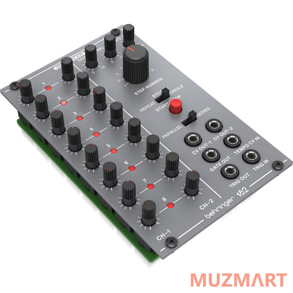 

Behringer 182 SEQUENCER Аналоговый SEQUENCER модуль для Eurorack