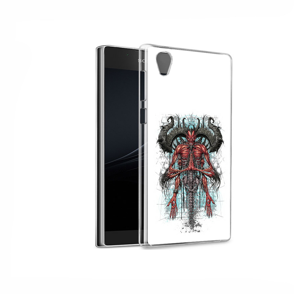 

Чехол MyPads Tocco для Sony Xperia L1 дьявол (PT66853.250.340), Прозрачный, Tocco