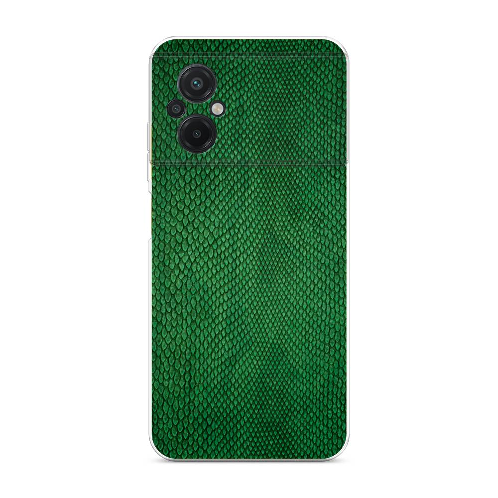 

Чехол Awog на Poco M5 / Сяоми Поко M5 "Изумрудная змея", Черный;зеленый;коричневый, 316450-3