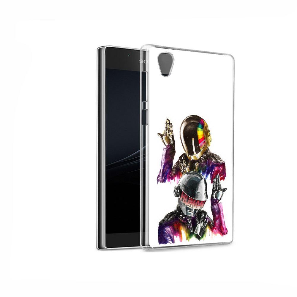 

Чехол MyPads Tocco для Sony Xperia L1 диско космонавты (PT66853.250.329), Прозрачный, Tocco