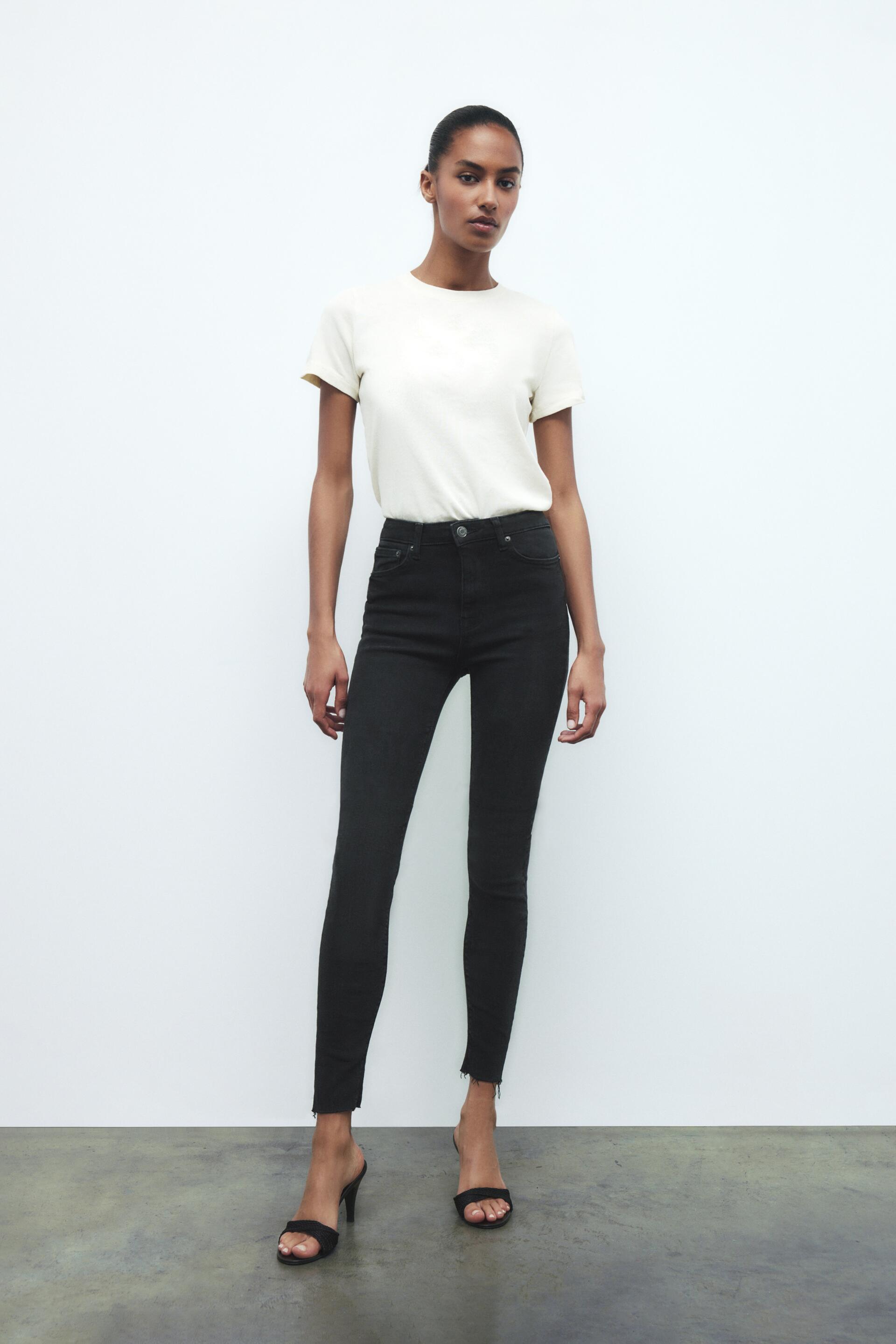 

Джинсы женские ZARA 04124246 черные 46 EU (доставка из-за рубежа), 04124246