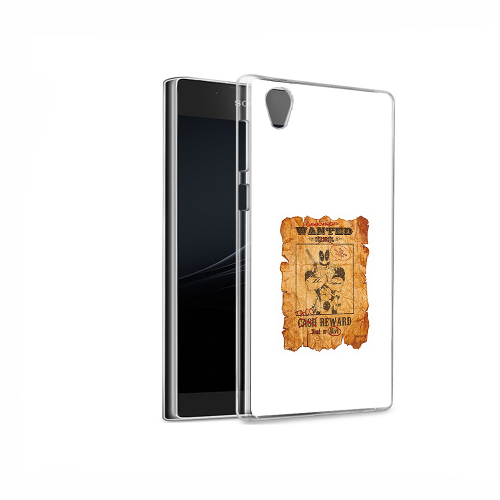 Чехол MyPads Tocco для Sony Xperia L1 дедпул (PT66853.250.317)