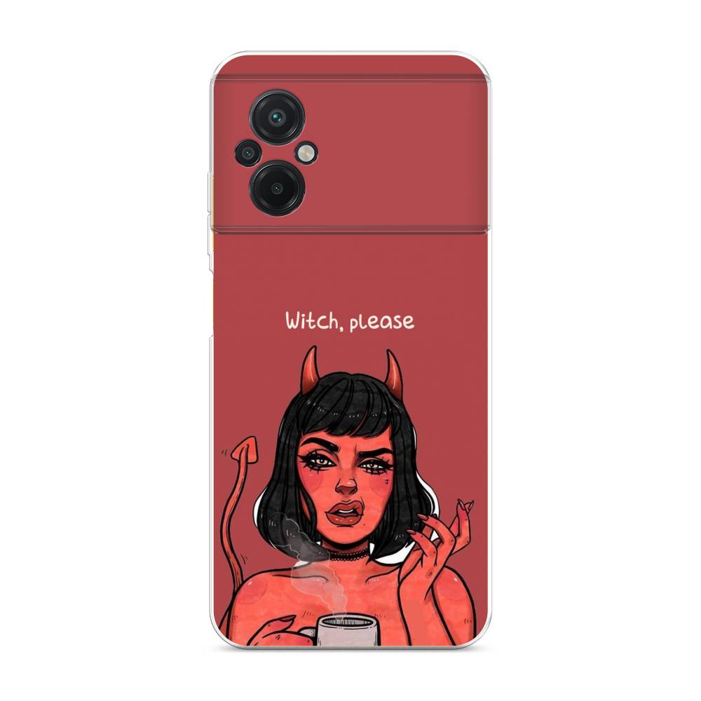 

Чехол Awog на Poco M5 / Сяоми Поко M5 "Evil Girl", Красный;черный, 316450-6