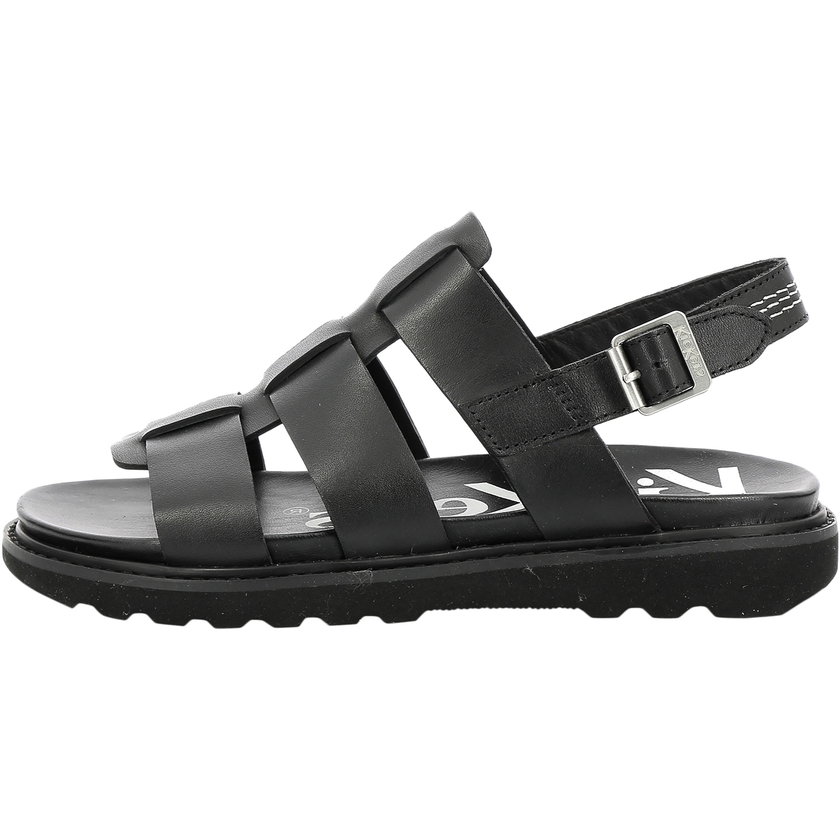 

Сандалии женские KicKers 27782386 черные 37 EU, Черный, 27782386
