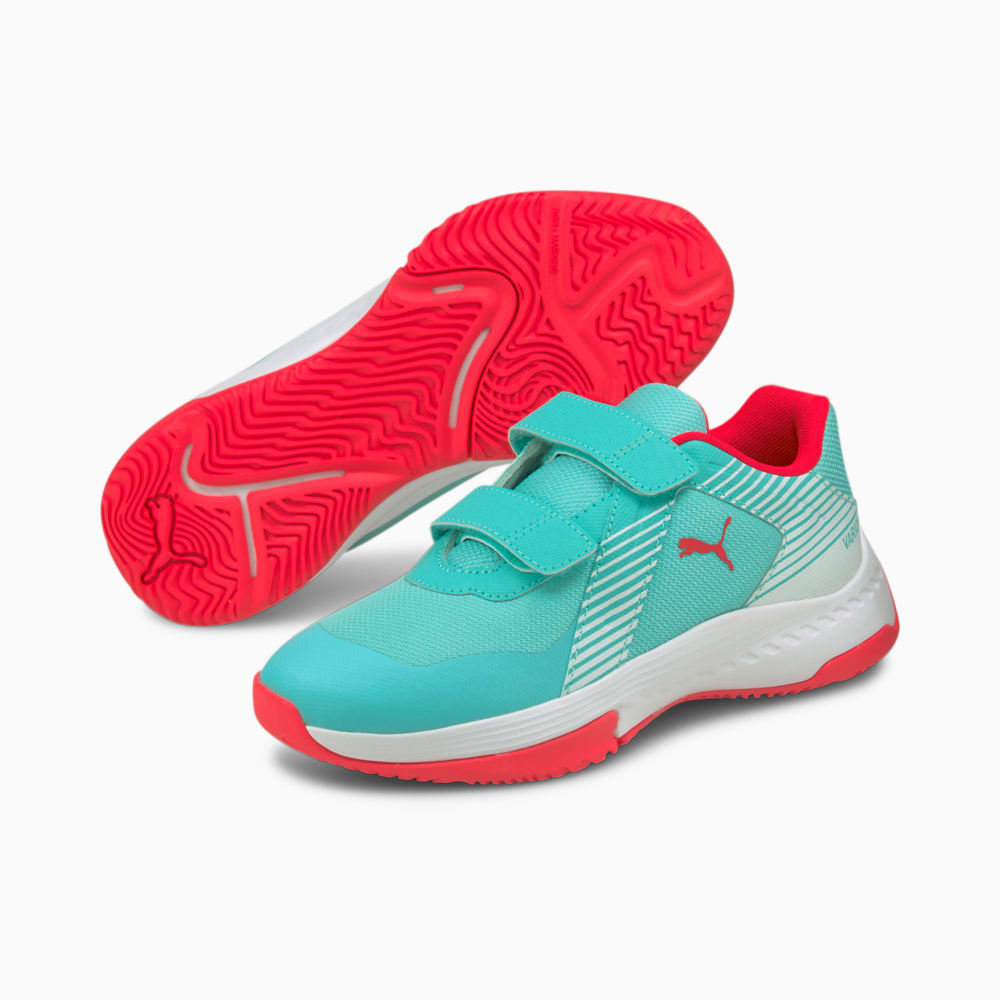 фото Кроссовки детские puma varion v jr цв. зеленый р-р. 34