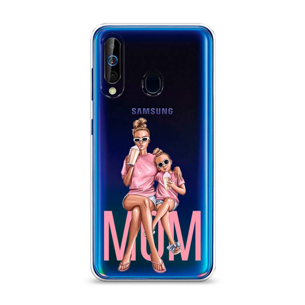 фото Силиконовый чехол "lovely mom" на samsung galaxy a60 awog