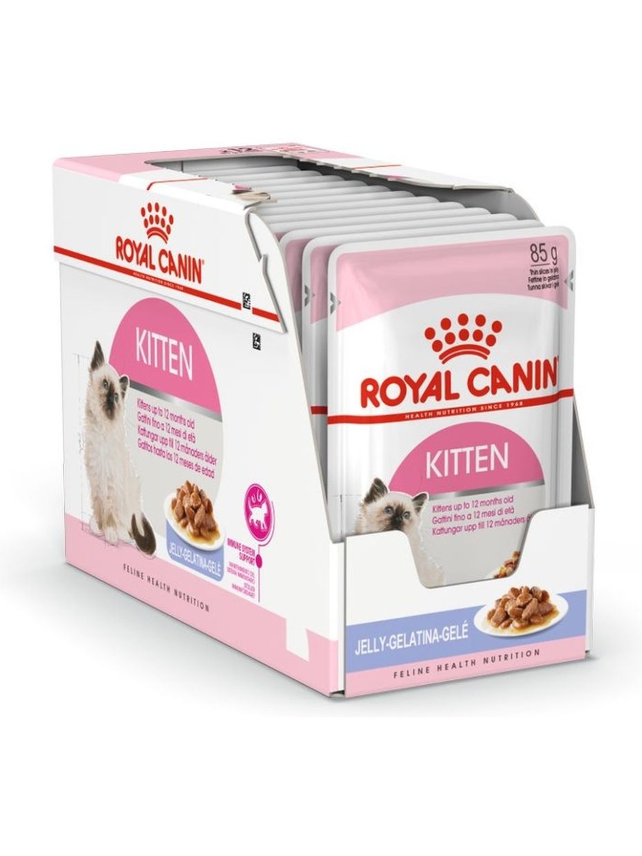 фото Влажный корм для кошек royal canin feline health nutrition, домашняя птица, 24шт по 85г