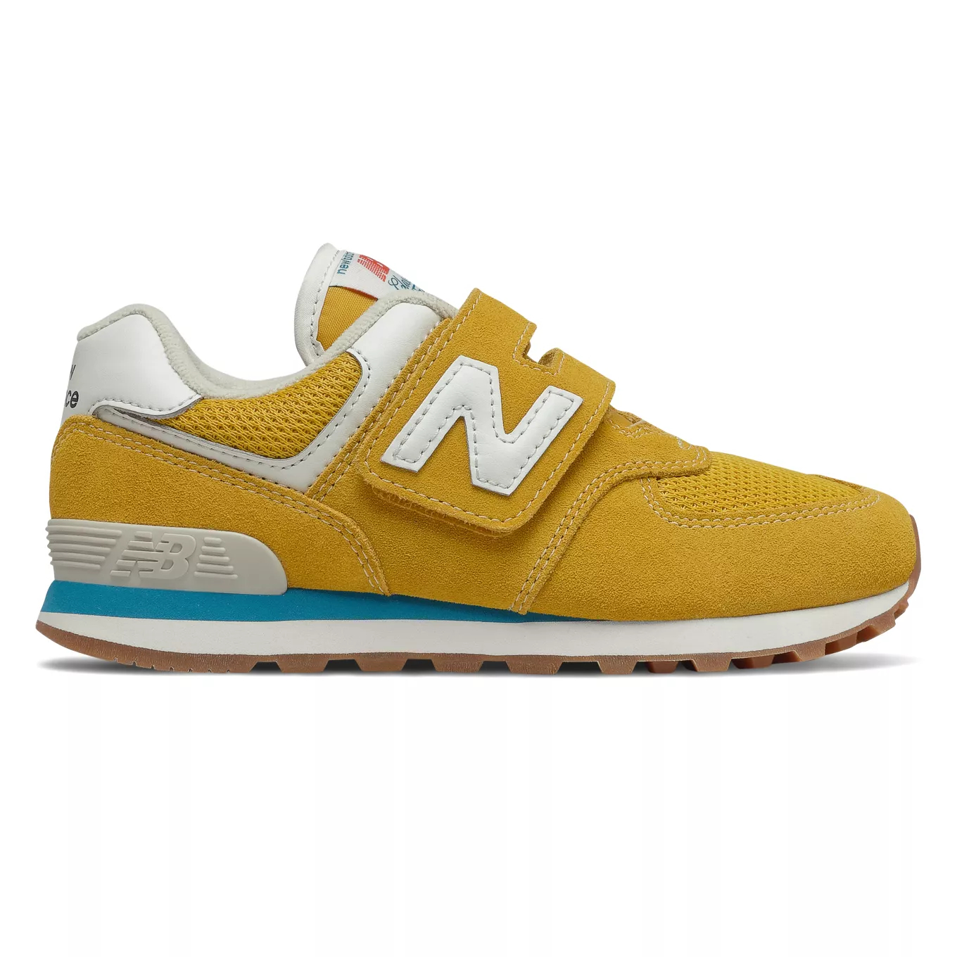 фото Кроссовки детские new balance new balance 574 цв. желтый р-р. 17